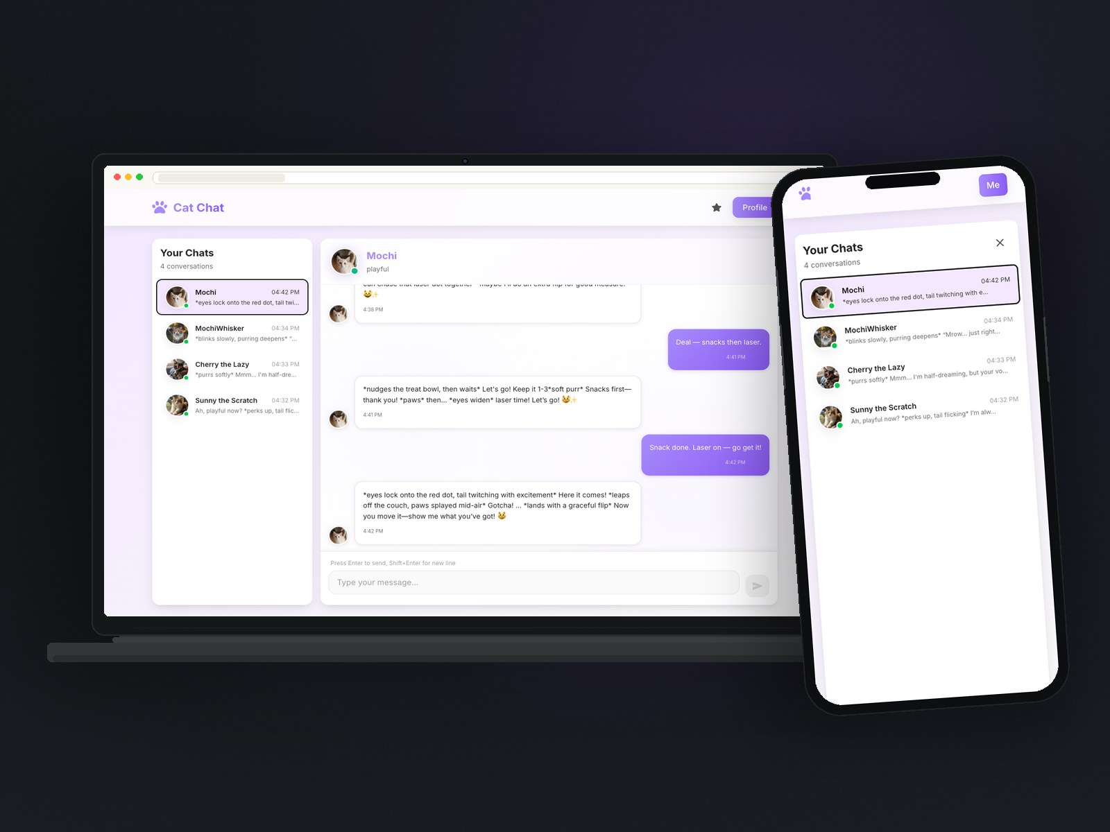 CatChat — view 3