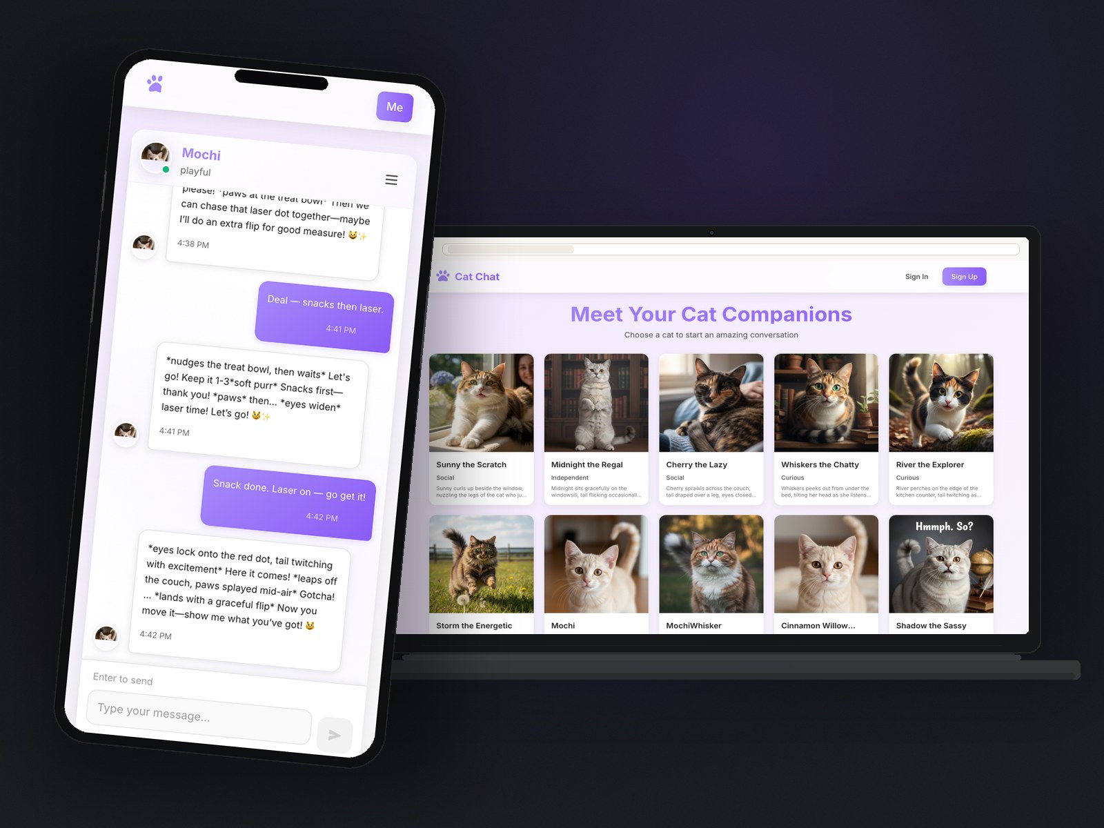 CatChat preview