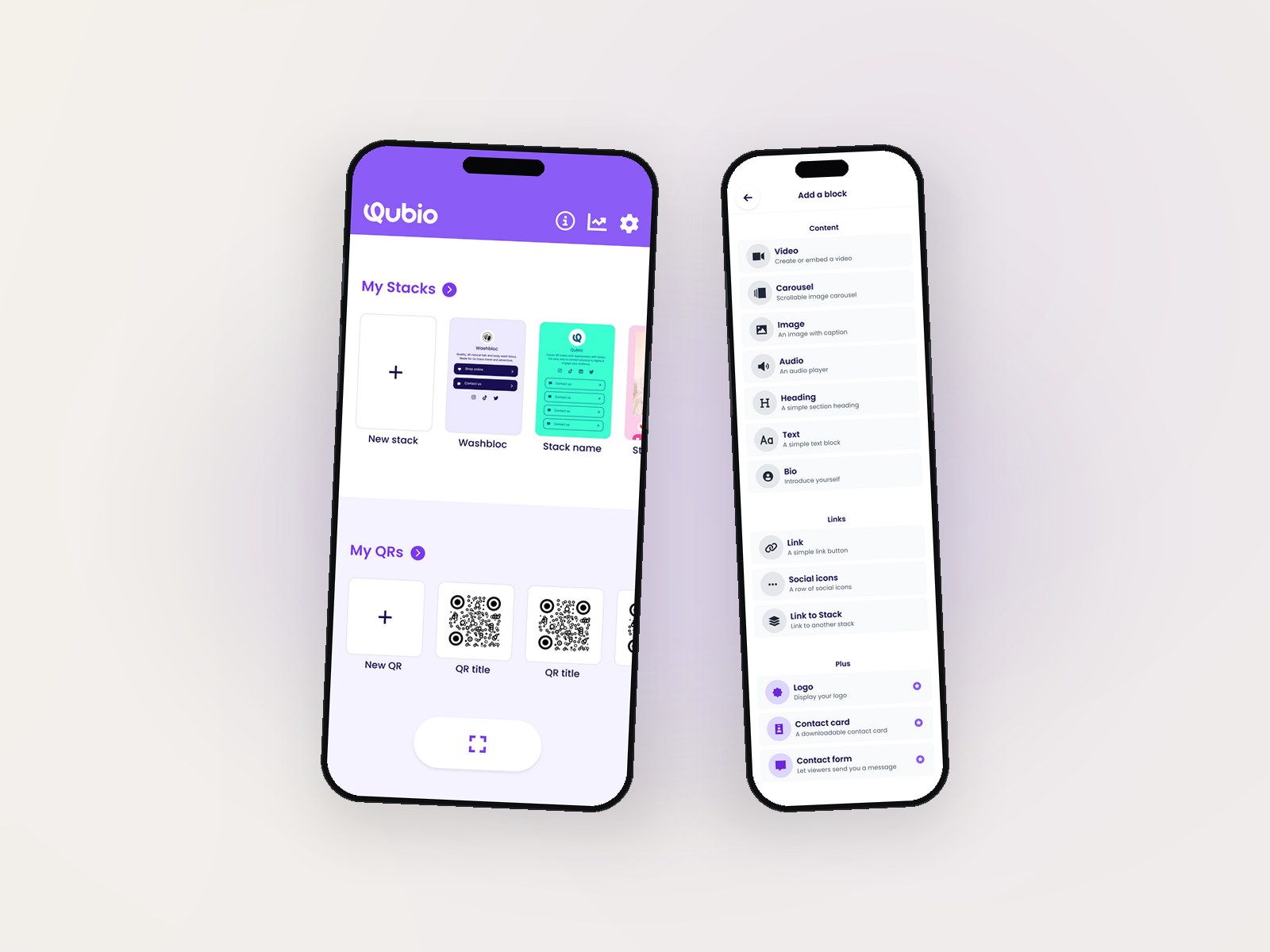 Qubio Ecosystem — screen 2